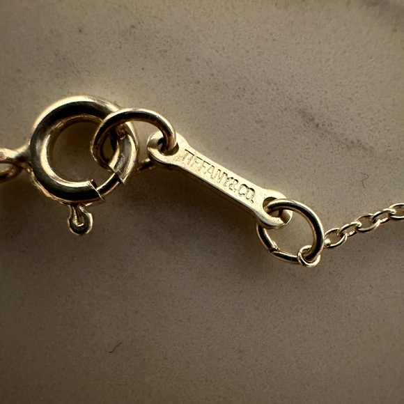 Tiffany & Co. 0.925 Sterling Silver Bear with Bow Necklace - Picture 6 of 6